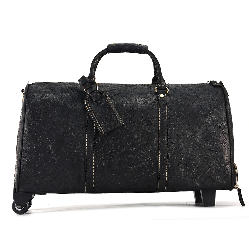 Royal Quality Genuine Leather Travel Bag - Supreme Elegance and Superior Craftsmanship