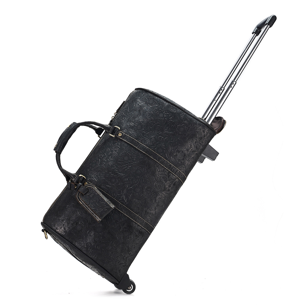 Royal Quality Genuine Leather Travel Bag - Supreme Elegance and Superior Craftsmanship