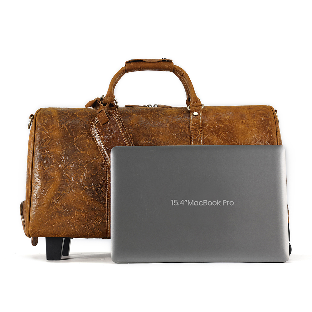 Royal Quality Genuine Leather Travel Bag - Supreme Elegance and Superior Craftsmanship
