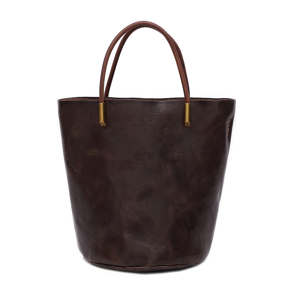 High-Quality Classic Genuine Leather Women's Totebag - Timeless Elegance and Durability