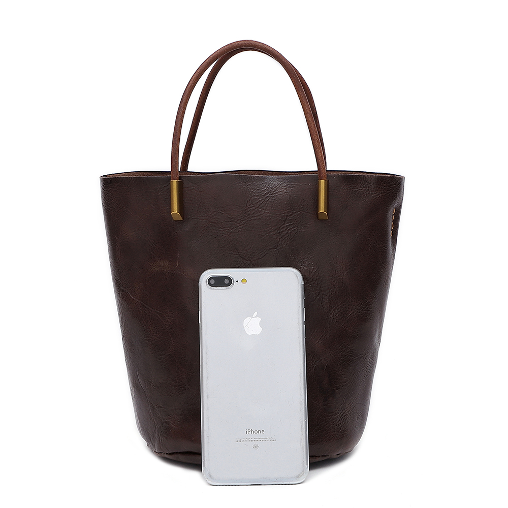 High-Quality Classic Genuine Leather Women's Totebag - Timeless Elegance and Durability
