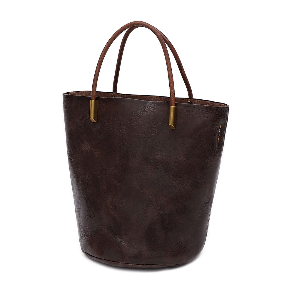 High-Quality Classic Genuine Leather Women's Totebag - Timeless Elegance and Durability