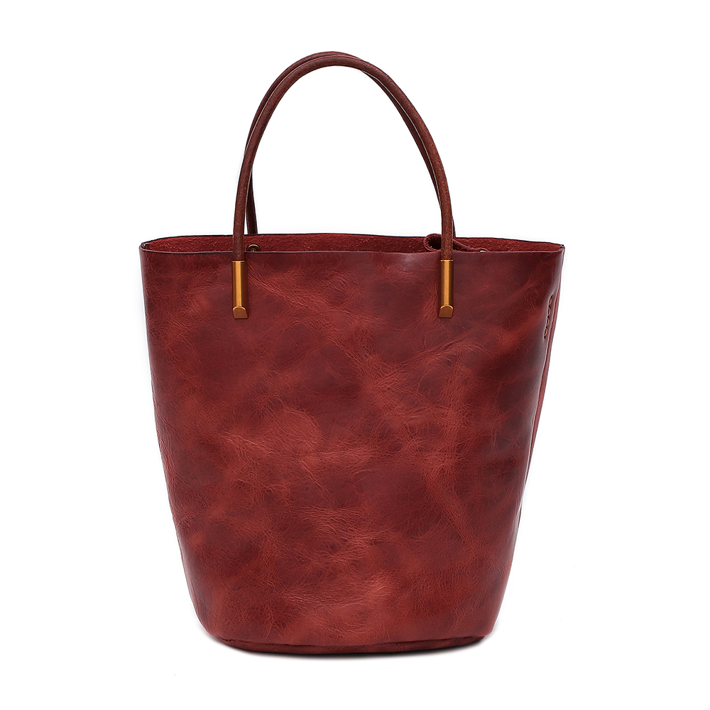 High-Quality Classic Genuine Leather Women's Totebag - Timeless Elegance and Durability