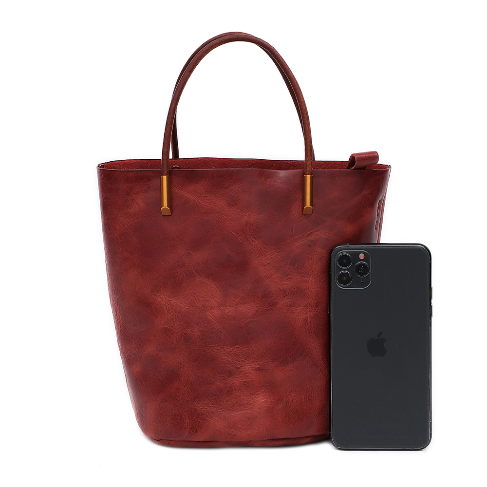 High-Quality Classic Genuine Leather Women's Totebag - Timeless Elegance and Durability