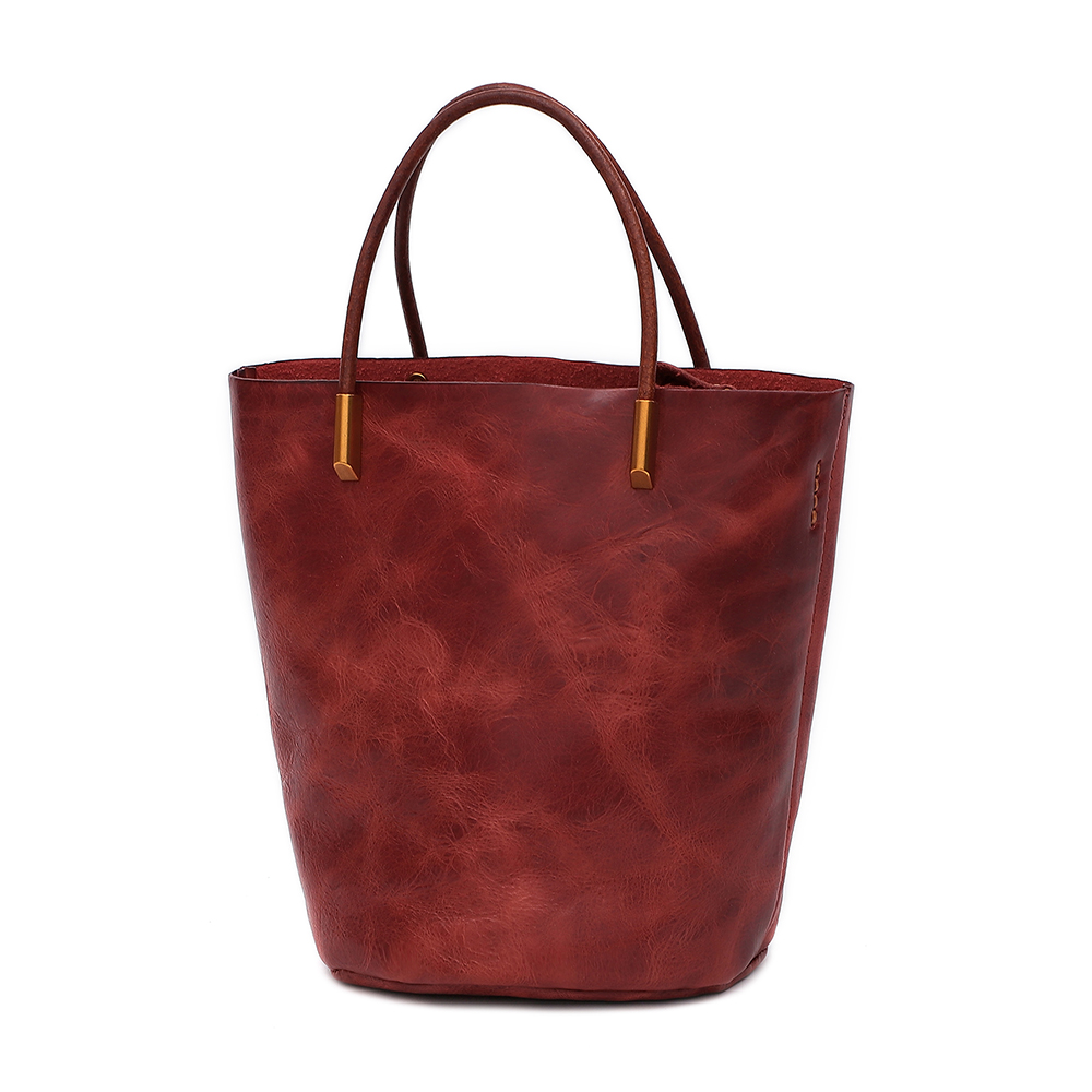High-Quality Classic Genuine Leather Women's Totebag - Timeless Elegance and Durability
