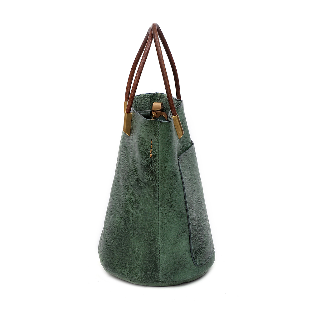 High-Quality Classic Genuine Leather Women's Totebag - Timeless Elegance and Durability