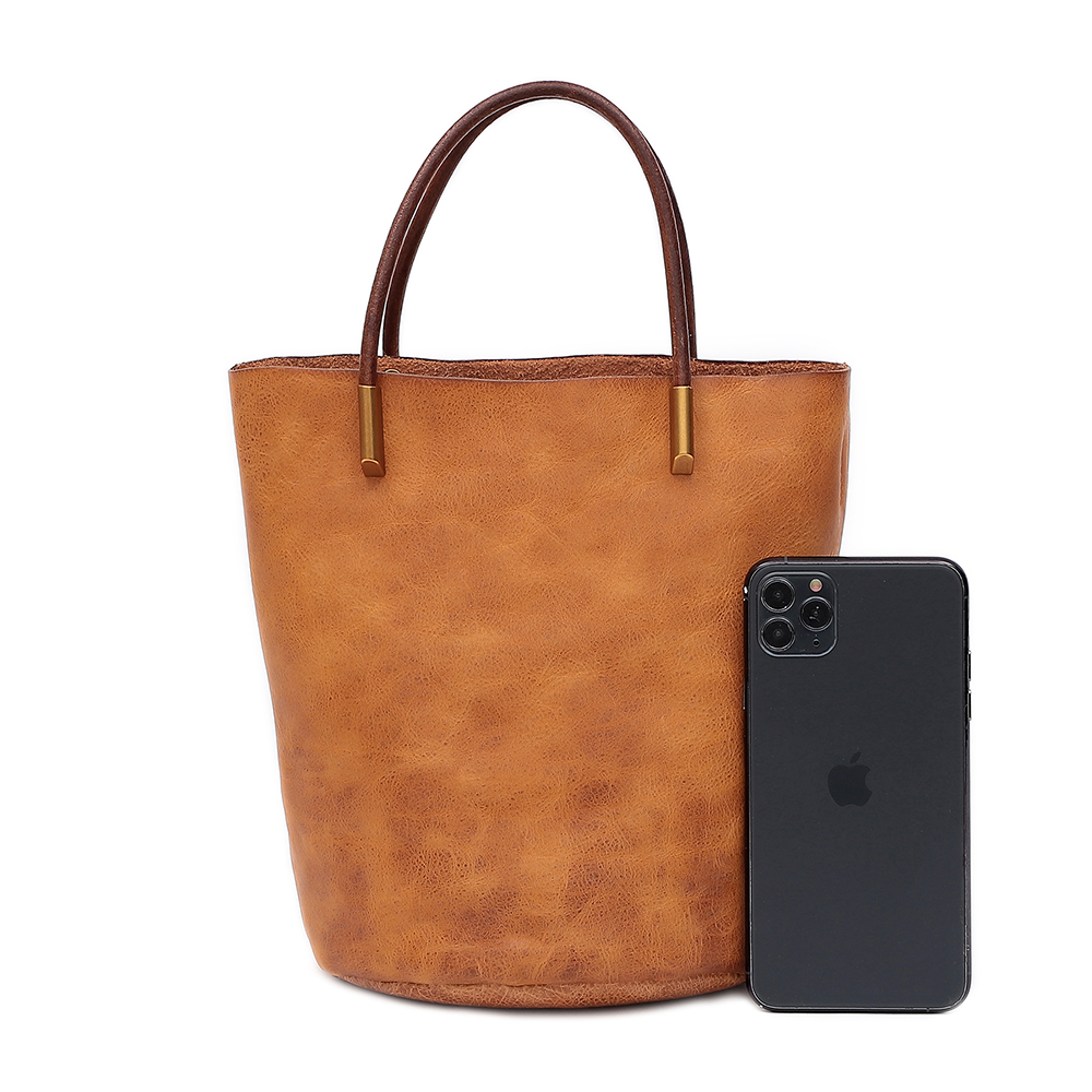 High-Quality Classic Genuine Leather Women's Totebag - Timeless Elegance and Durability