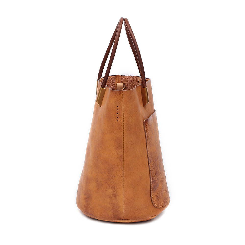 High-Quality Classic Genuine Leather Women's Totebag - Timeless Elegance and Durability