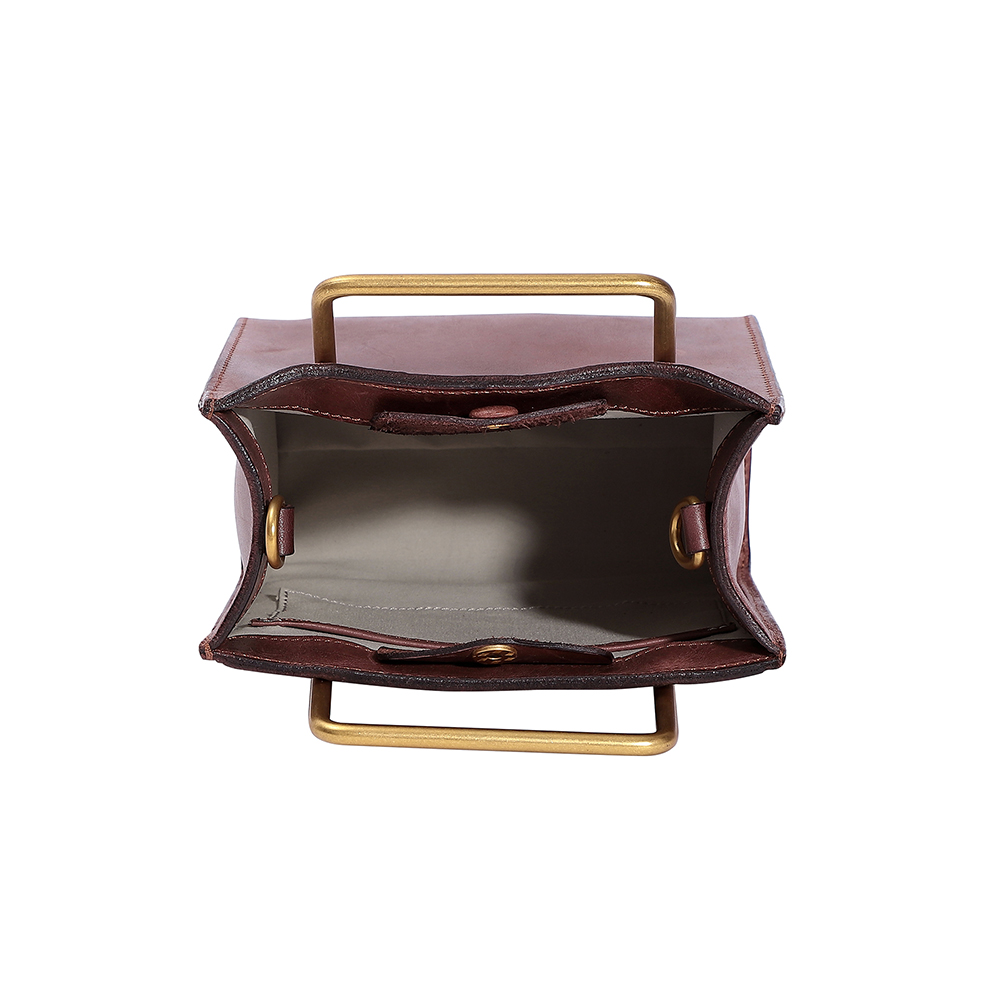 Durable and Elegant Genuine Cowhide Leather Handbag - Timeless Luxury for Women