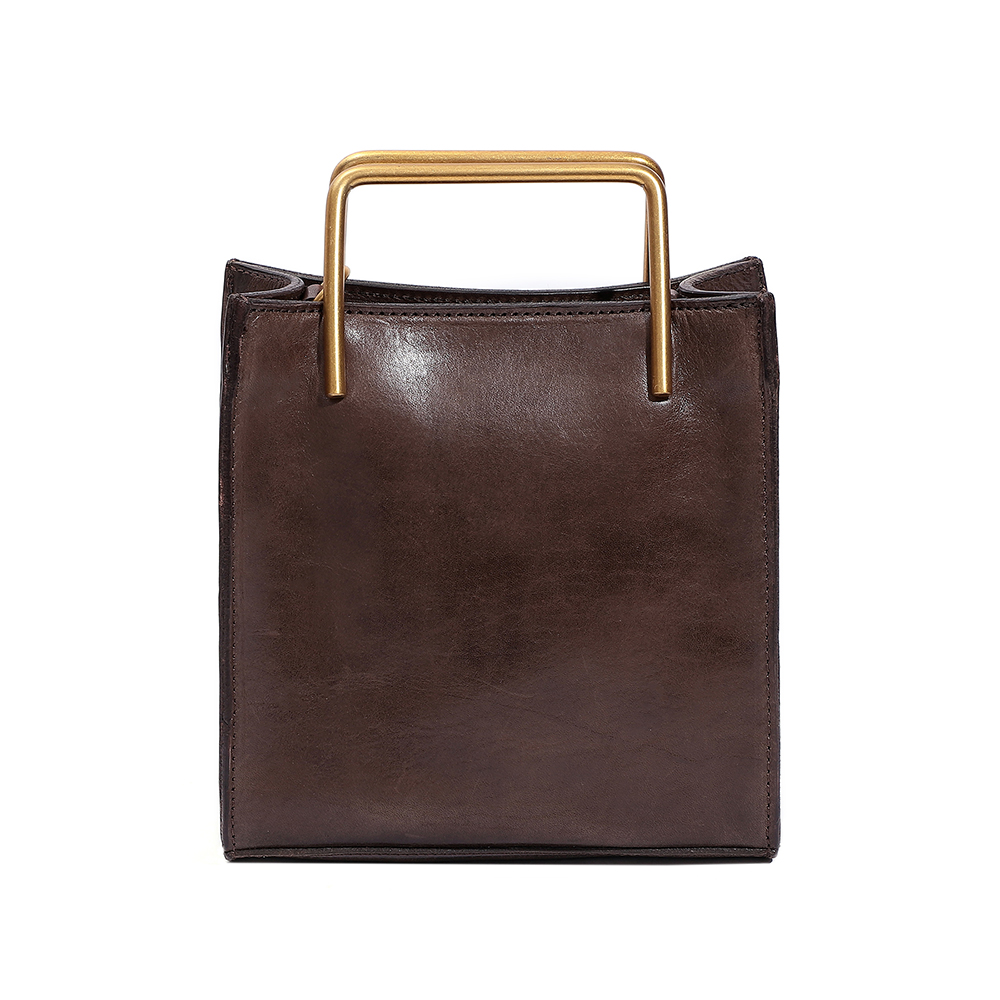 Durable and Elegant Genuine Cowhide Leather Handbag - Timeless Luxury for Women