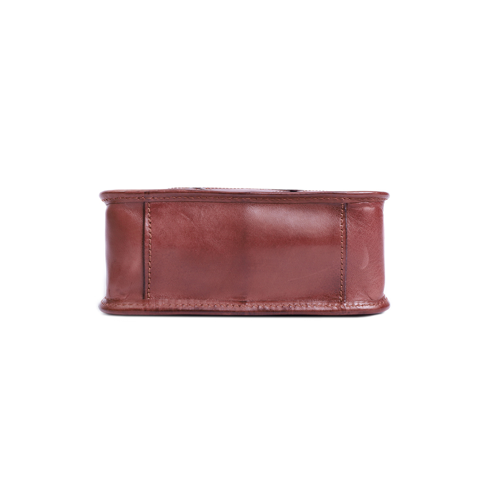 Luxury Genuine Cowhide Leather Lady Handbag - Sophisticated Chic