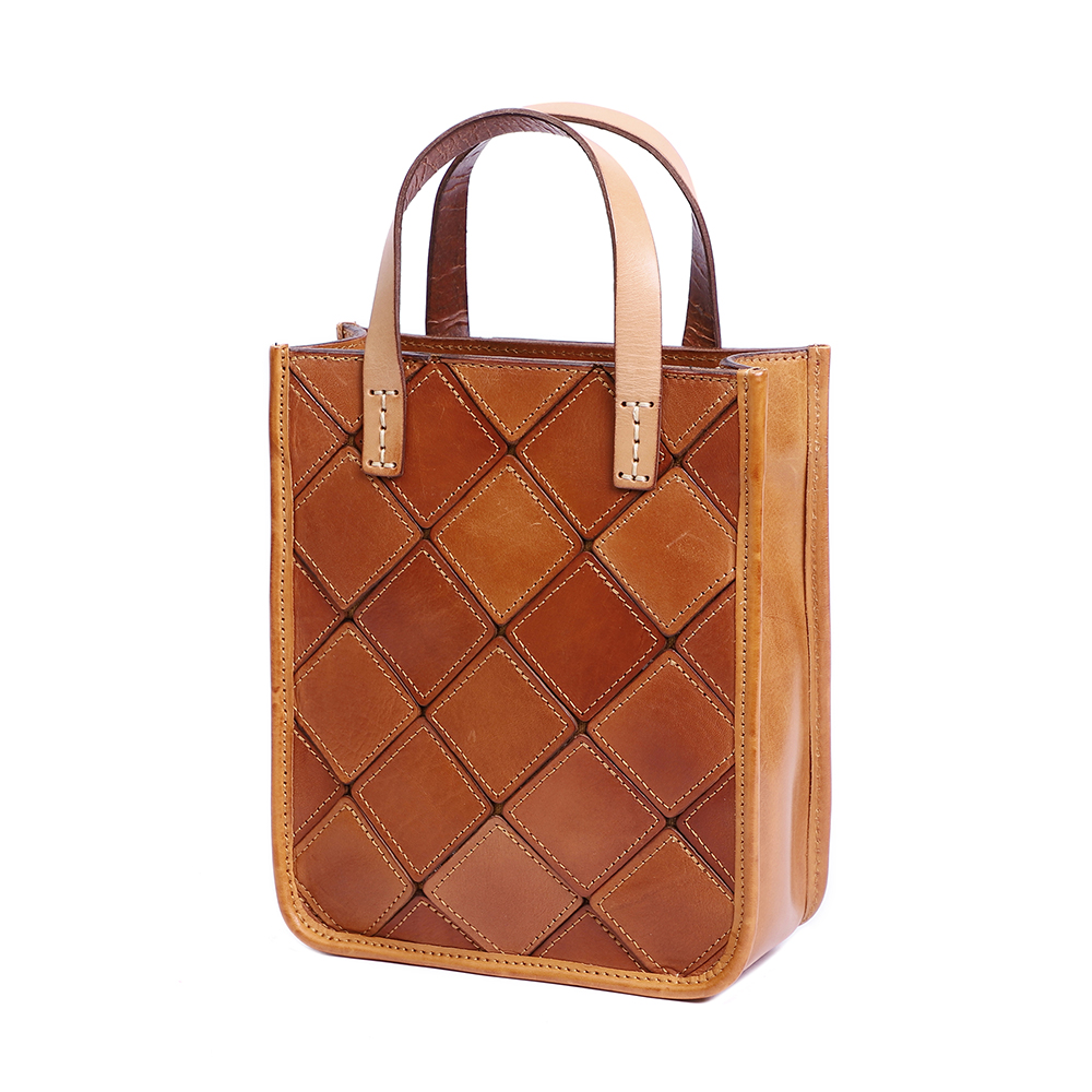 Luxury Genuine Cowhide Leather Lady Handbag - Sophisticated Chic