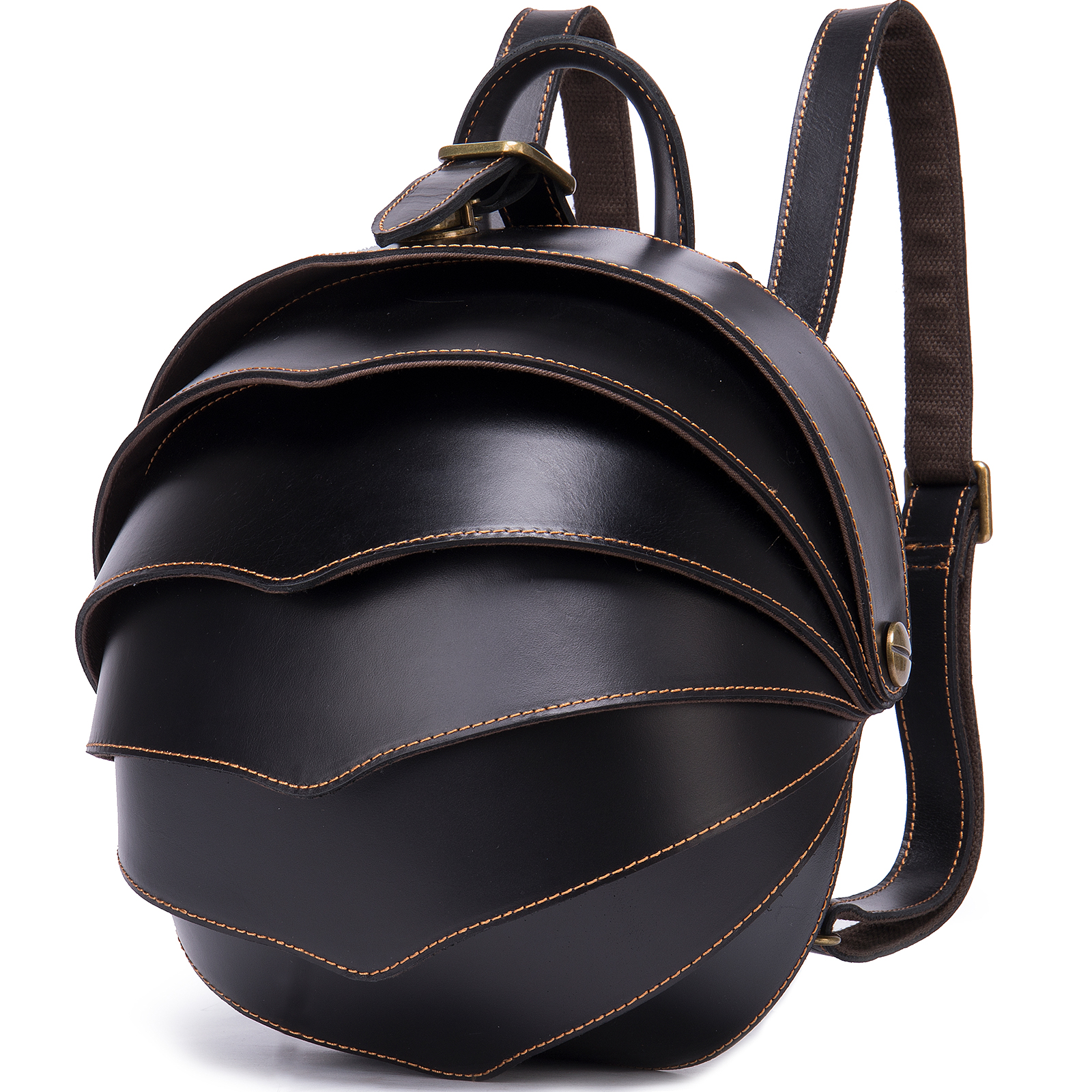 Premium Genuine Cowhide Leather Backpack - Timeless Elegance and Superior Functionality
