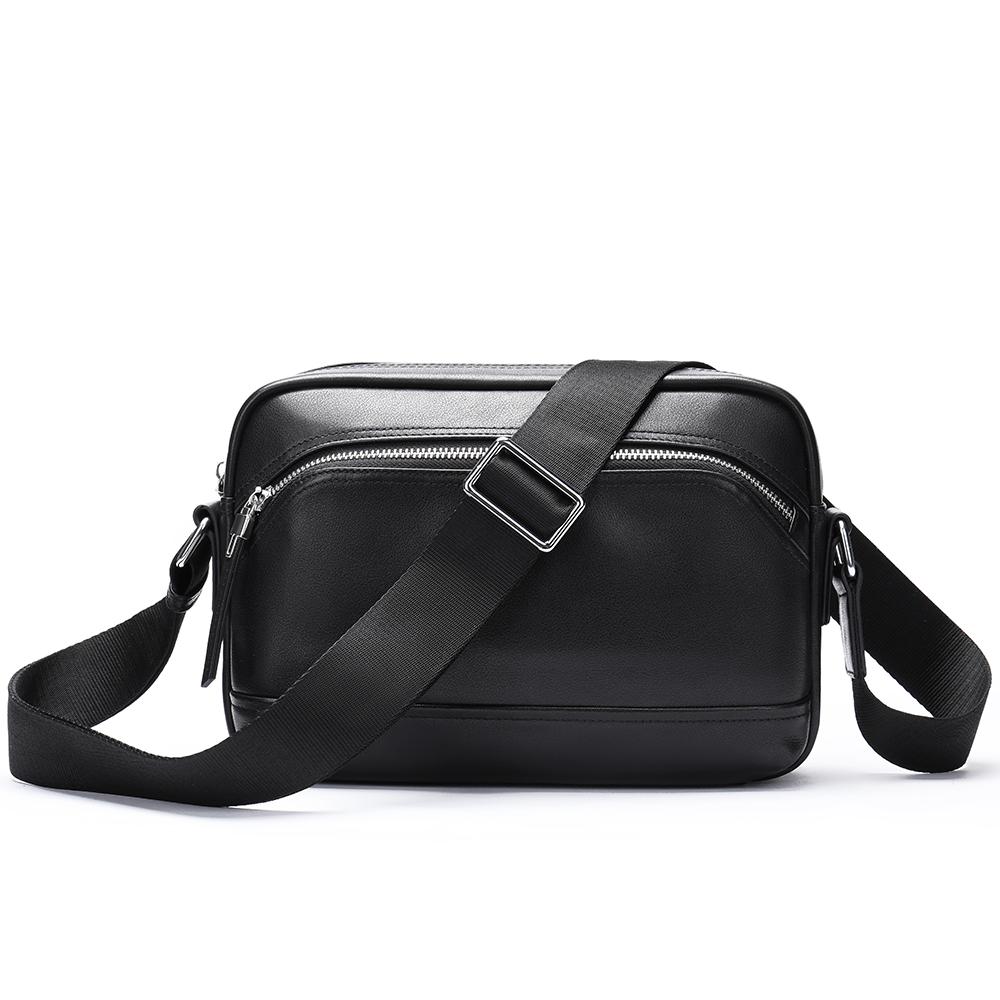 High-Quality Genuine Cowhide Leather Men'messenger bag - Professional Excellence