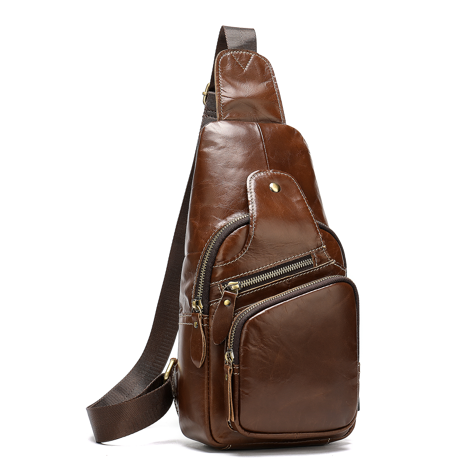 High-Quality Business Chest Bag - Professional Elegance