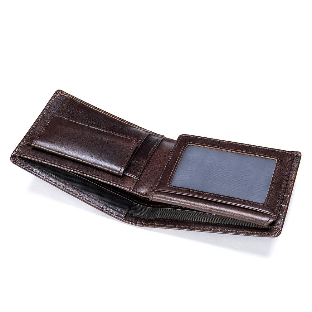 Premium Full-Grain Leather Wallet - Timeless Elegance