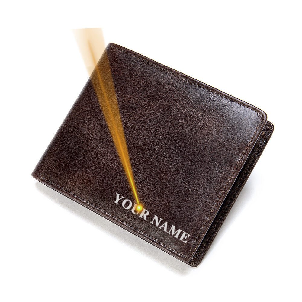 Premium Full-Grain Leather Wallet - Timeless Elegance