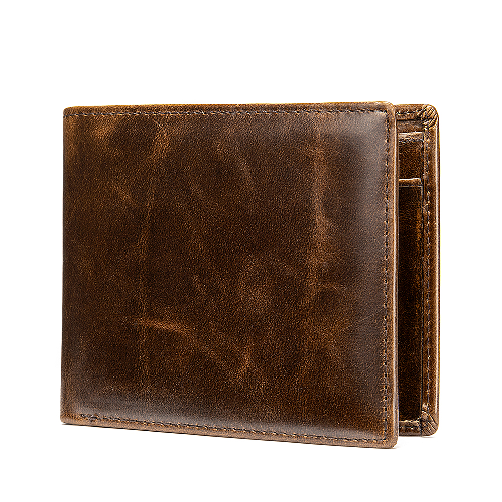 Premium Full-Grain Leather Wallet - Timeless Elegance