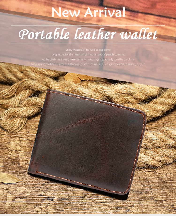 Luxury Full-Grain Leather Wallet - Timeless Craftsmanship