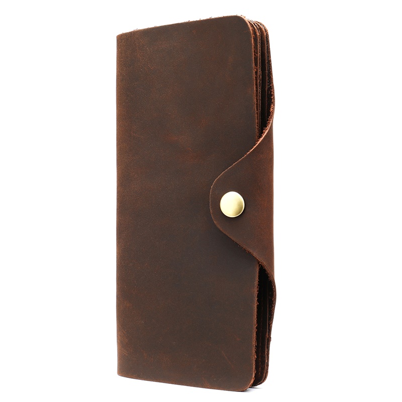 Exquisite Full-Grain Leather Wallet - A Perfect Blend of Style and Function