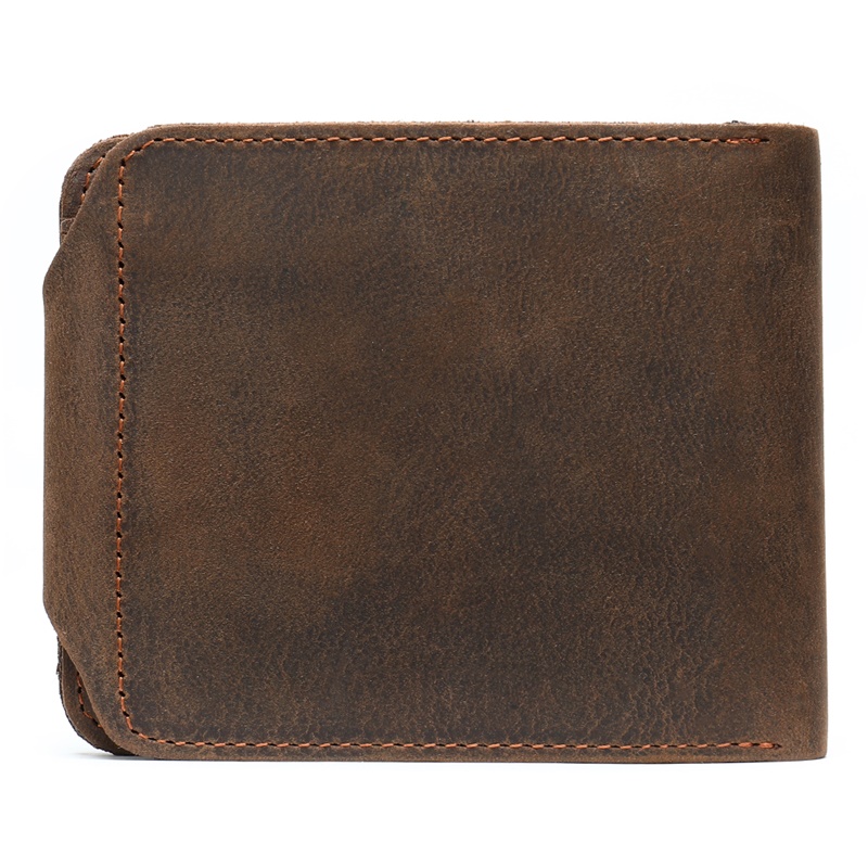 Exquisite Full-Grain Leather Wallet - A Perfect Blend of Style and Function