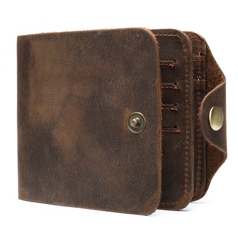 Exquisite Full-Grain Leather Wallet - A Perfect Blend of Style and Function