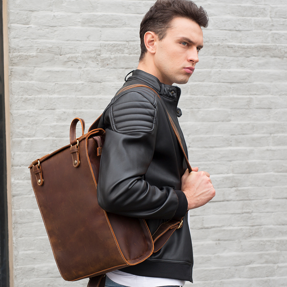 Leather Backpack