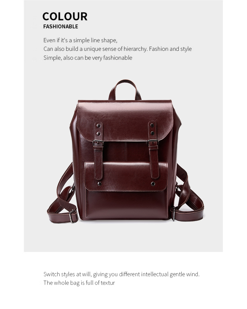 Premiun Leather Backpack
