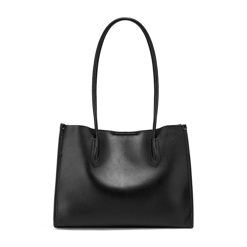 Elegant Genuine Cowhide Leather Lady Handbag - Timeless Grace