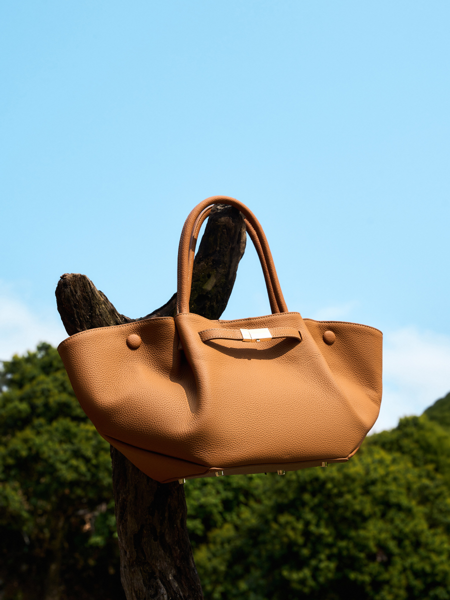Elegant Tan Handbag