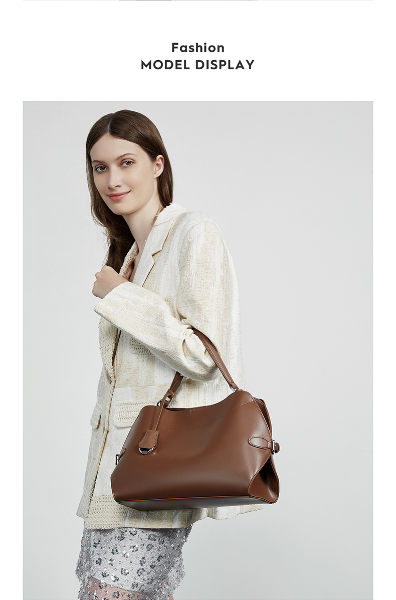Brown Leather Handbag