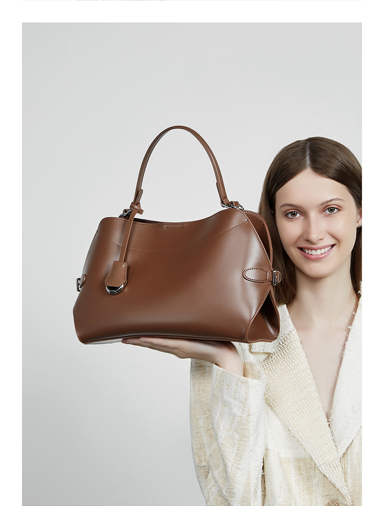Brown Leather Handbag