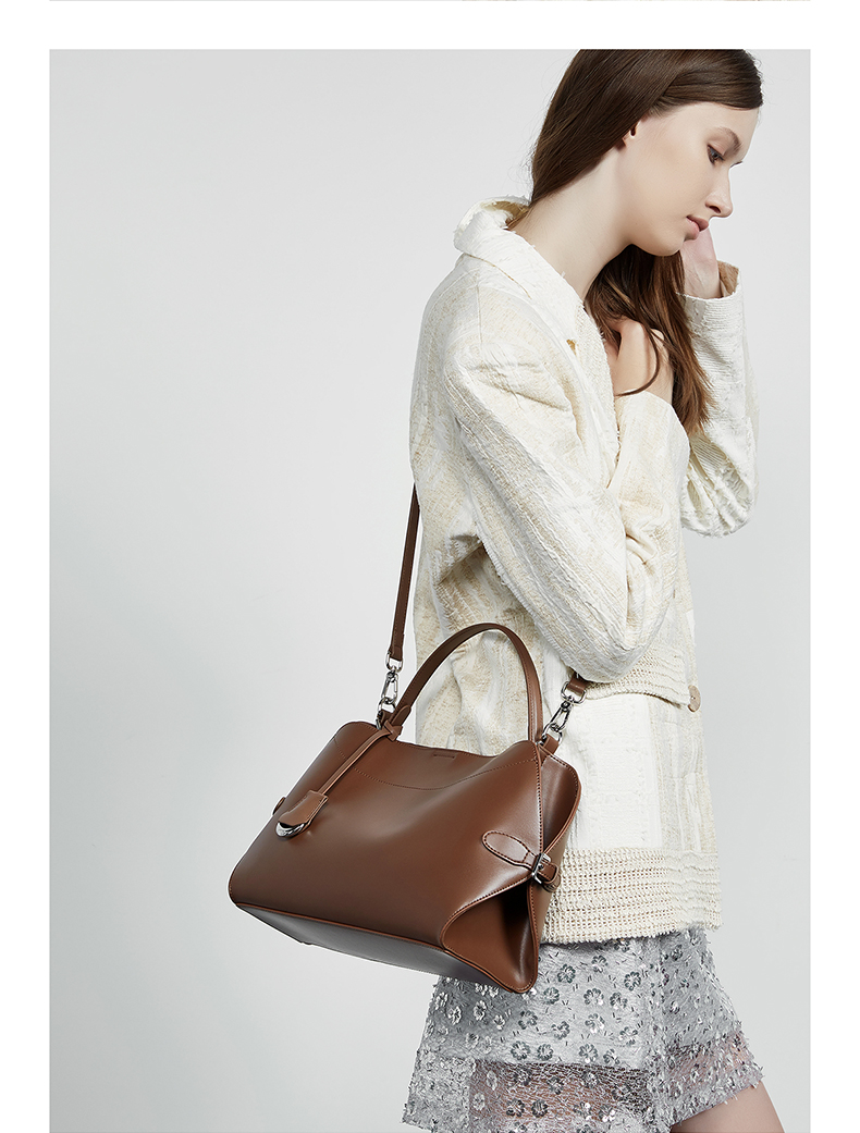 Brown Leather Handbag