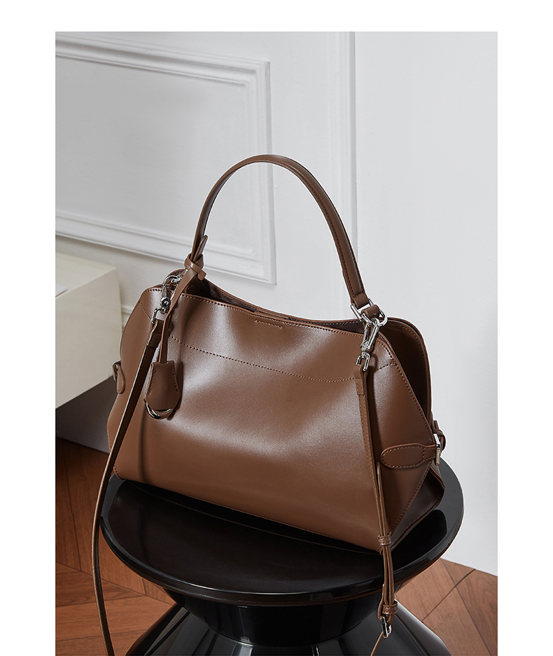Brown Leather Handbag