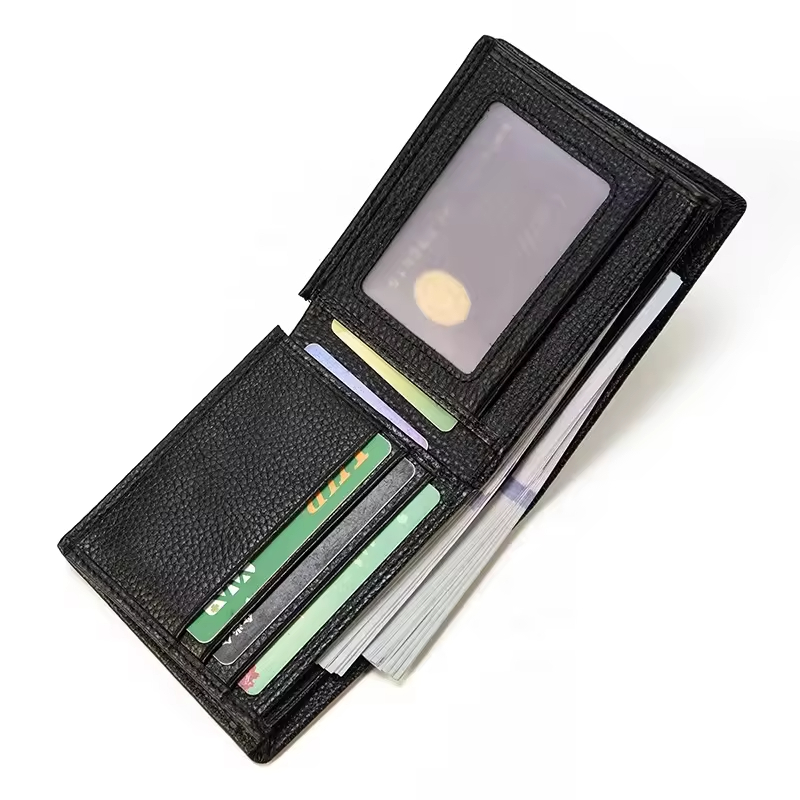 Black Leather Wallet