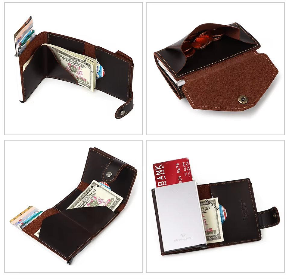 Cow Leather RFID Wallet