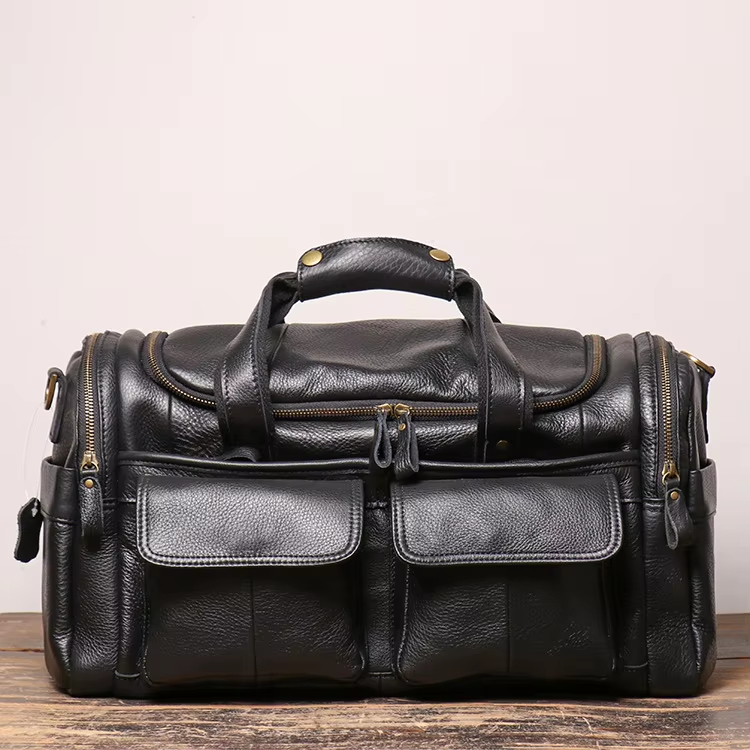 Vintage Leather Travel Bag