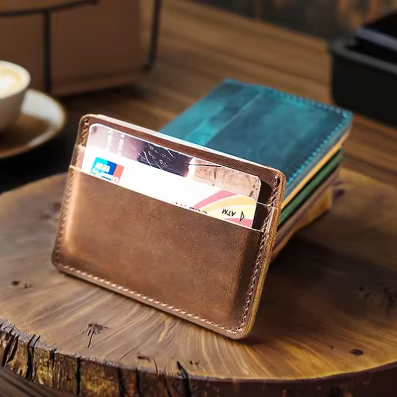 Minimalist Leather Card Holder