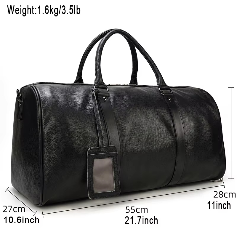 Classic Leather Travel Bag