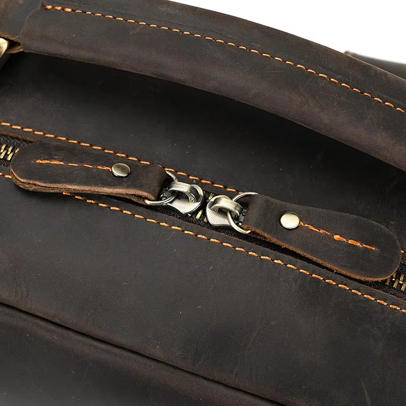 Vintage Leather Backpack