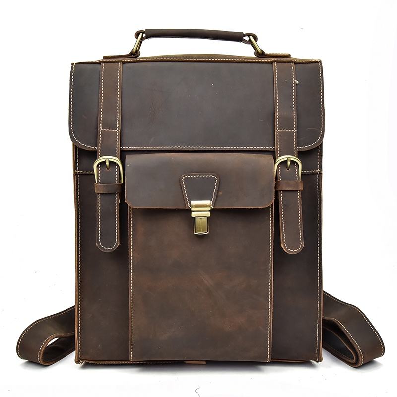 Vintage Leather Backpack