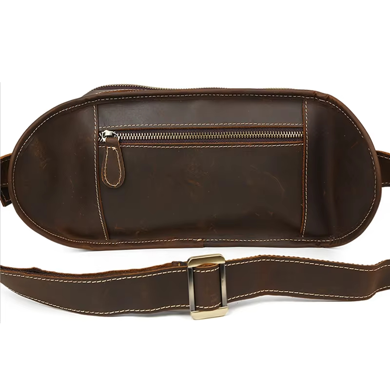 Vintage Leather Waist Bag