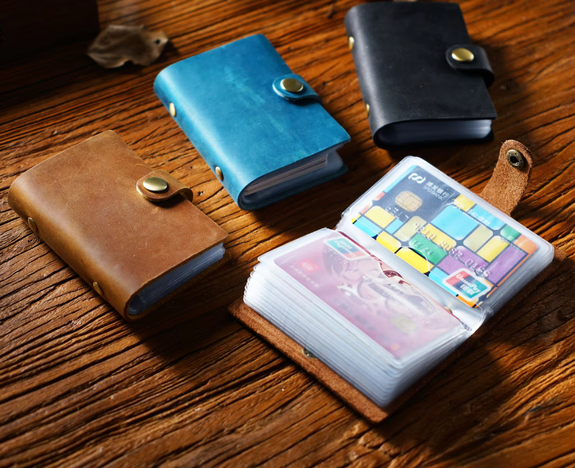 Leather Card Holder Wallet