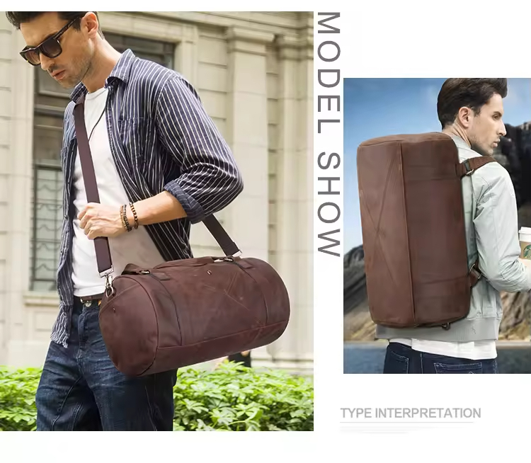 Leather Duffle Bag