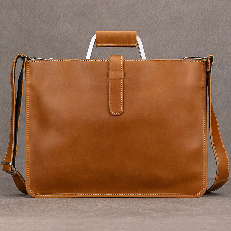Leather Messenger Bag