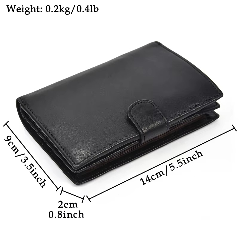 Black Leather Wallet
