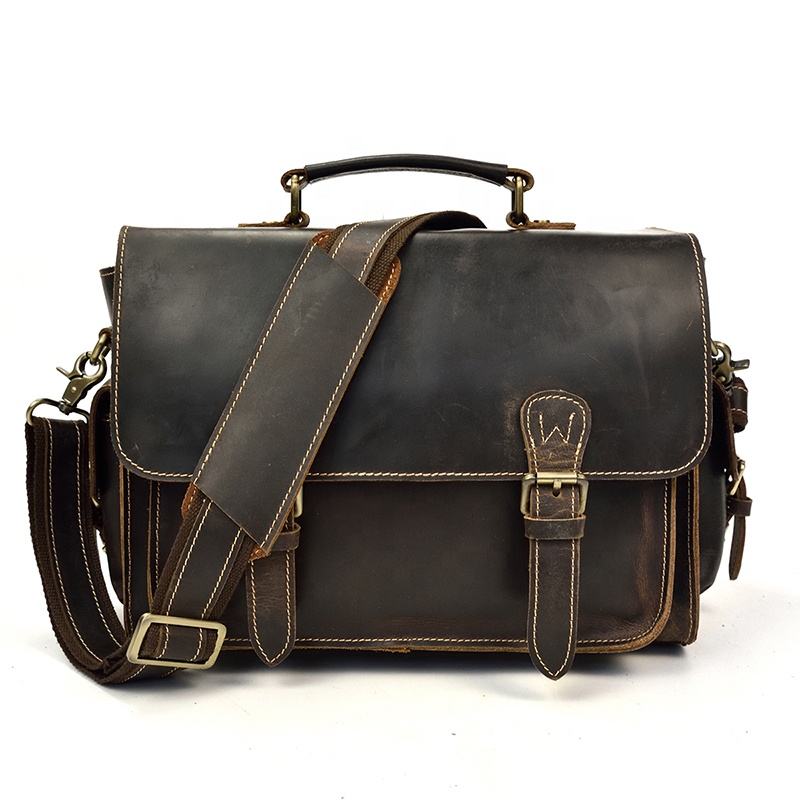 Vintage Leather Camera Bag