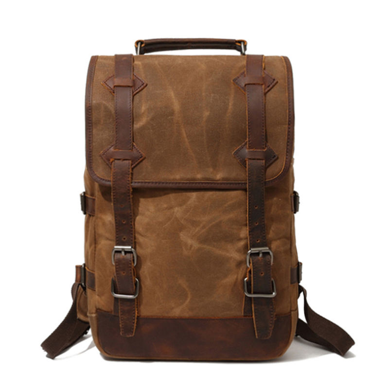 Vintage Leather Backpack