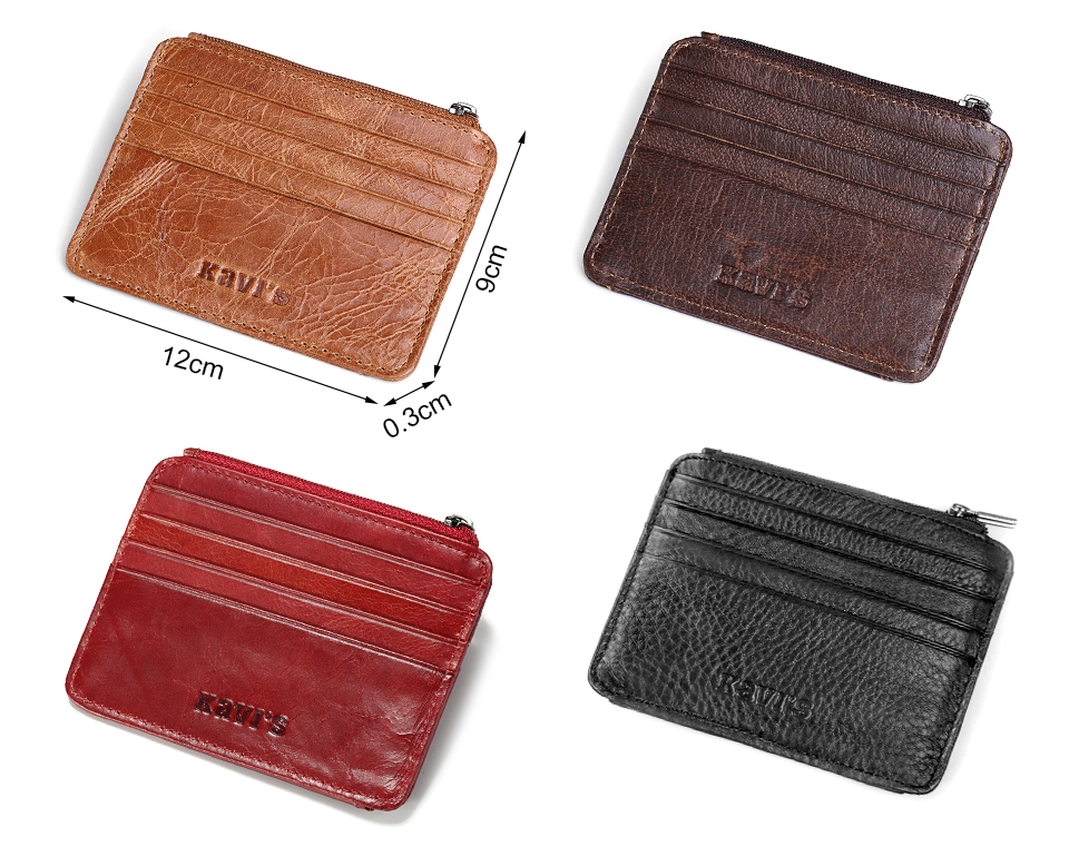 Leather Card Holder Wallet