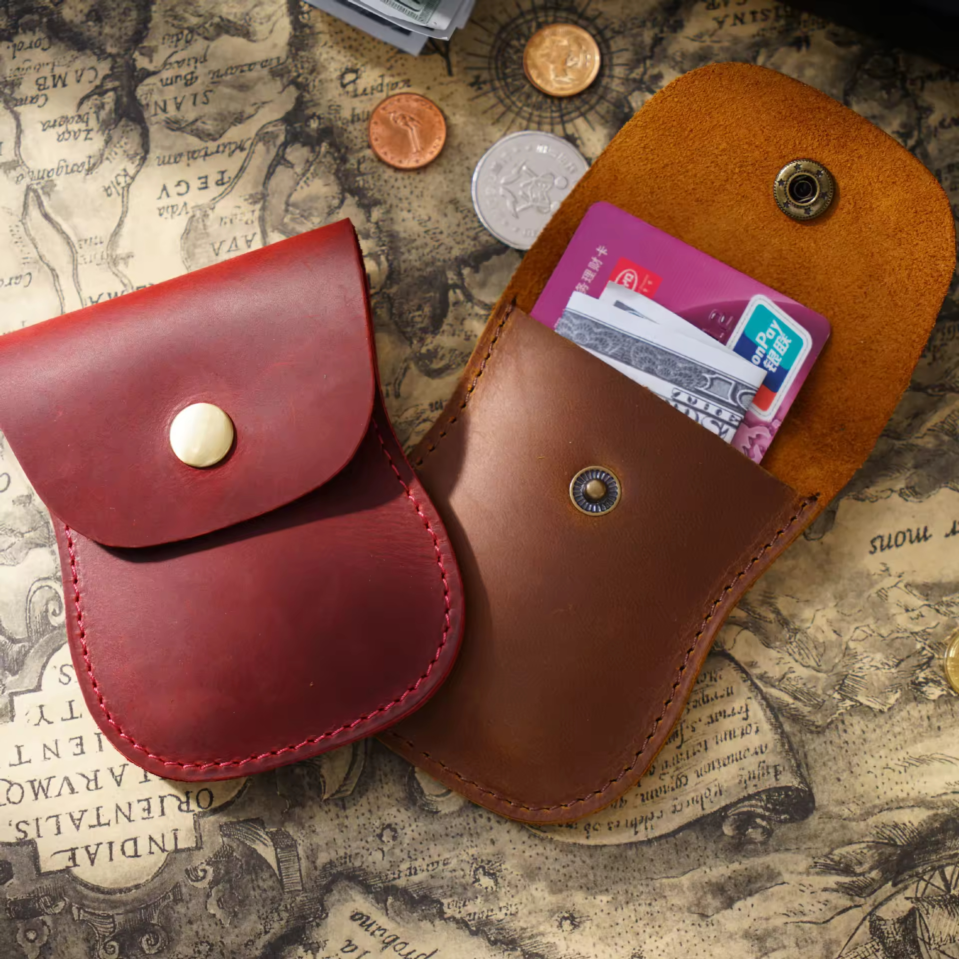 Leather Coin Pouch